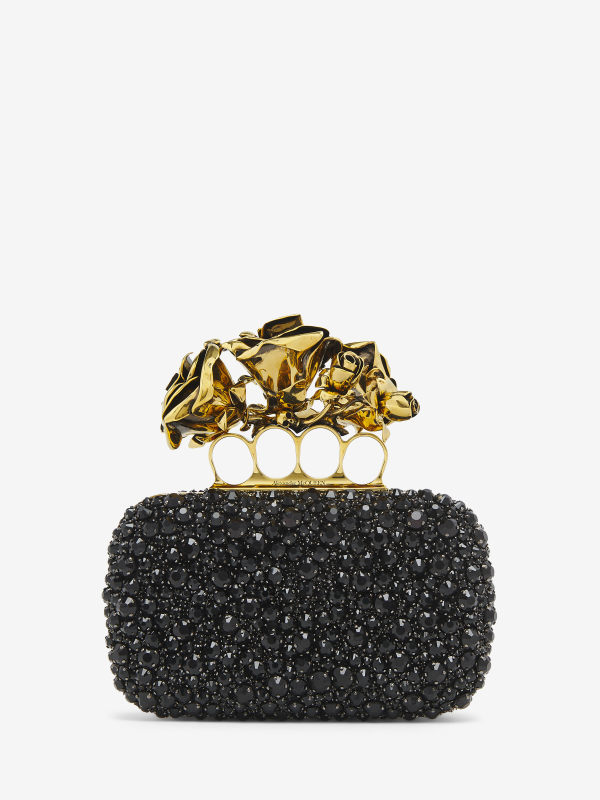ALEXANDER MCQUEEN - Rose Knuckle Clutch - Item 835586KR7871000